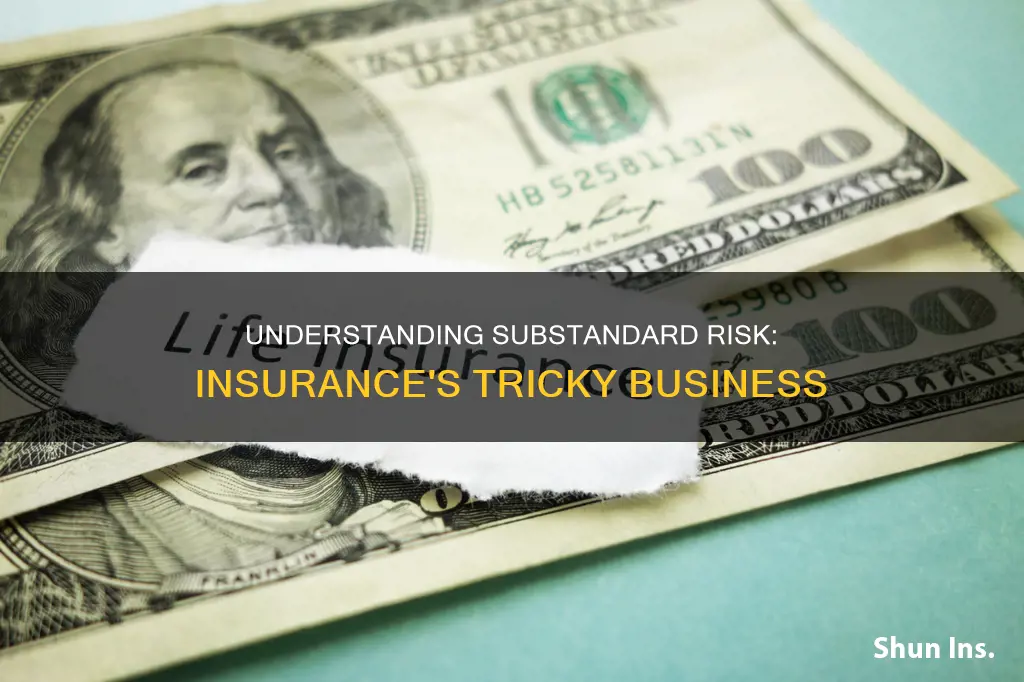 what is a substandard risk in insurance