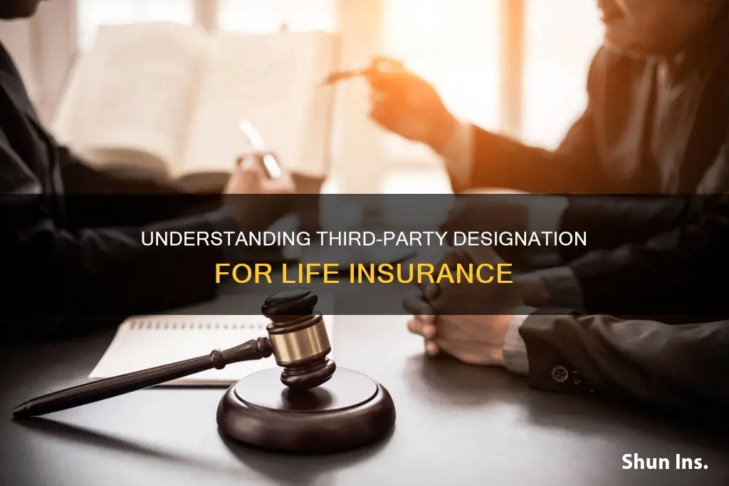 what is a third party designation for life insurance