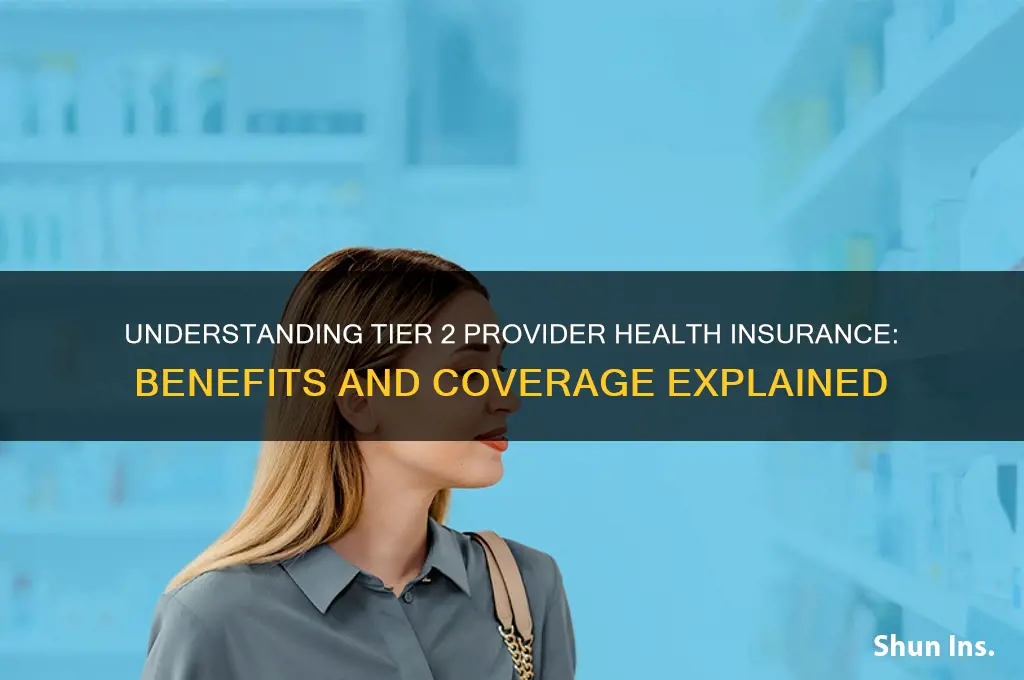 what is a tier 2 provider health insurance