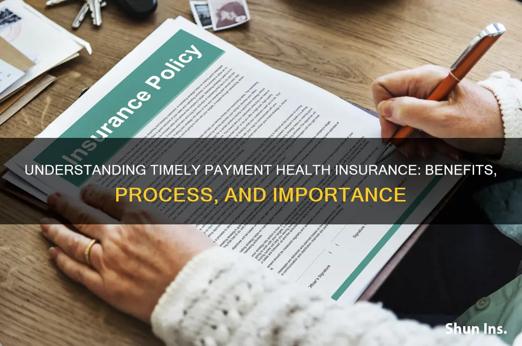 what is a timely payment health insurance