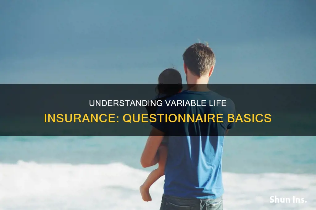 what is a variable life insurance illustration questionnaire