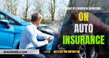 Waiver of Deductible: Auto Insurance's Fine Print