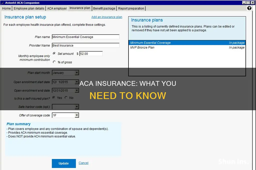 what is aca insurance