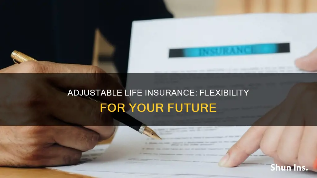 what is adjustable life insurance