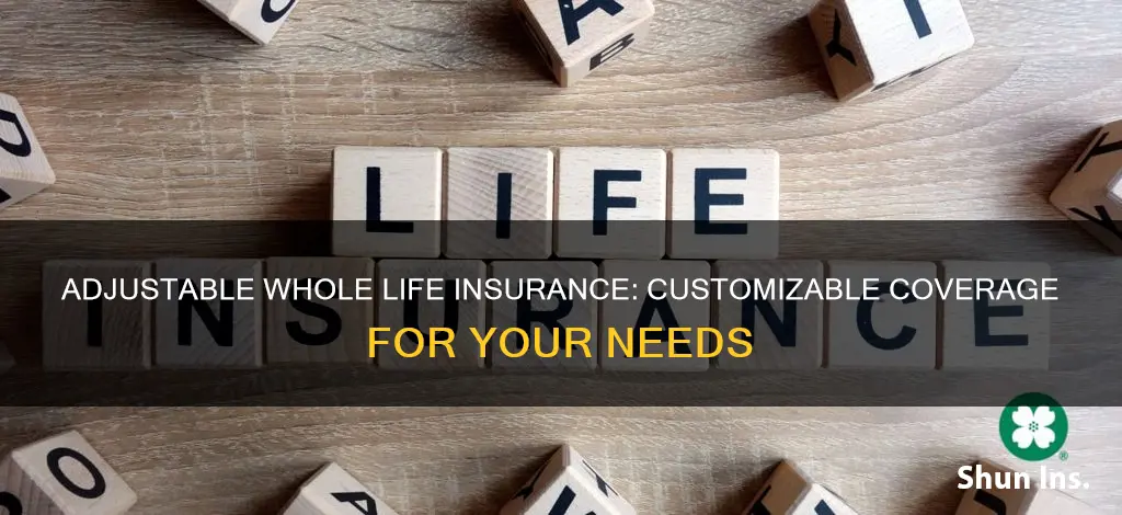 what is adjustable whole life insurance