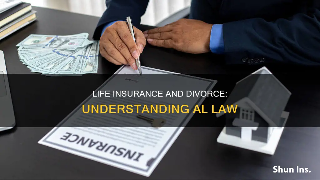 what is al law on life insurance with divorced couples