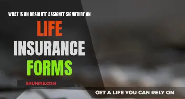 Assignee Signature: Life Insurance Form Essential