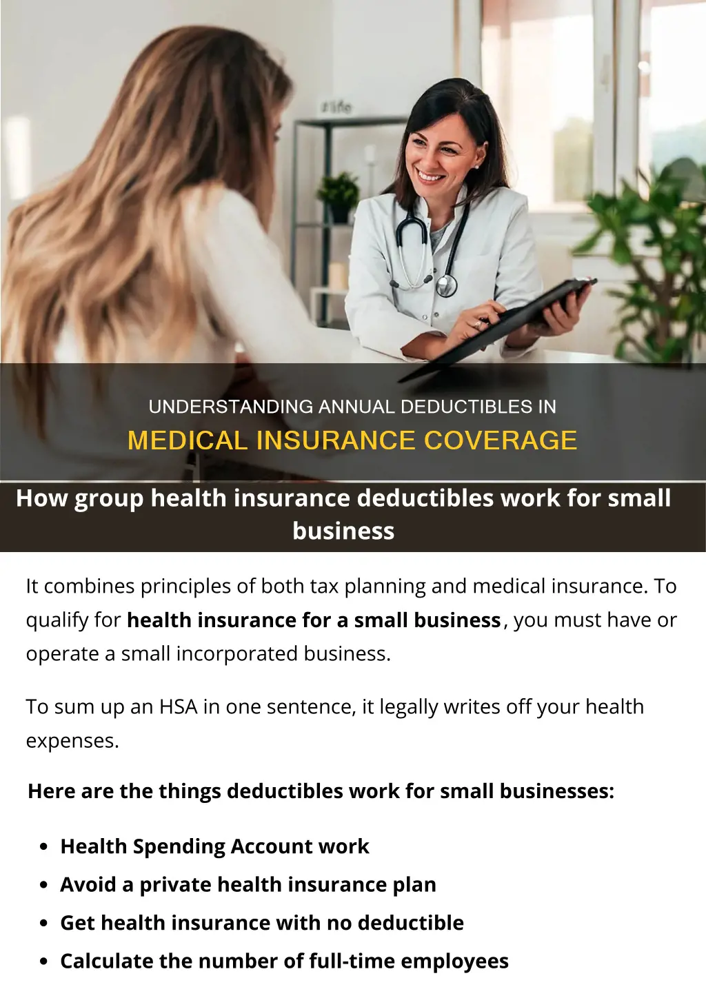 what is an annual deductible for medical insurance