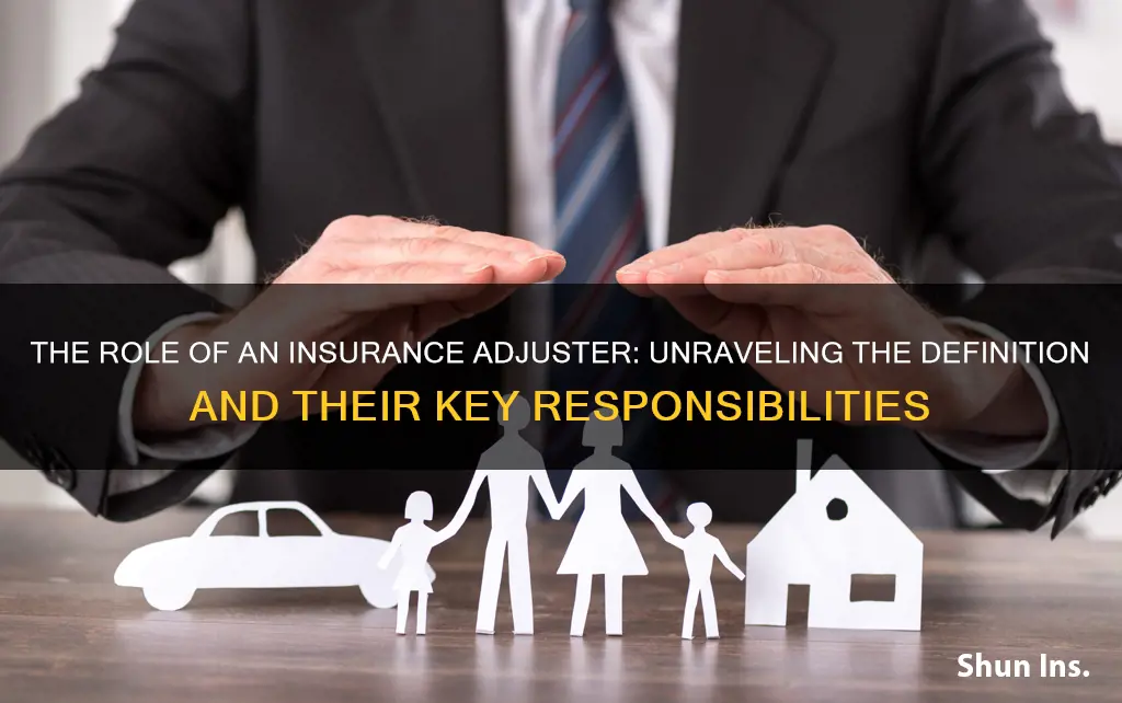 what is an insurance adjuster definition