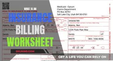 Understanding Insurance Billing Worksheets: A Guide to Navigating the Healthcare Claims Process