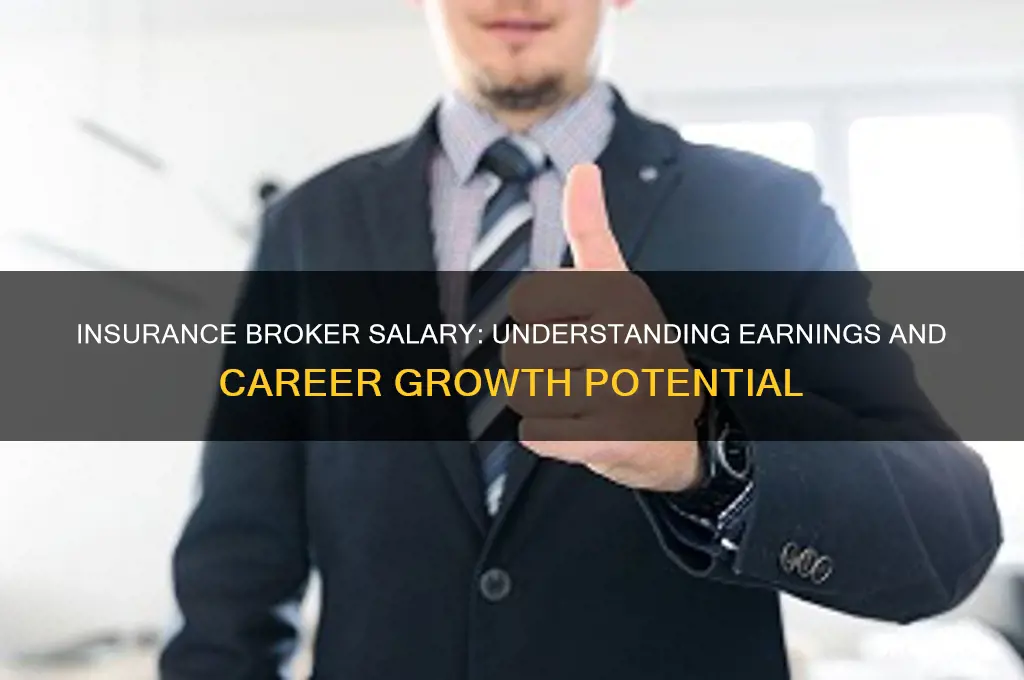 what is an insurance broker salary