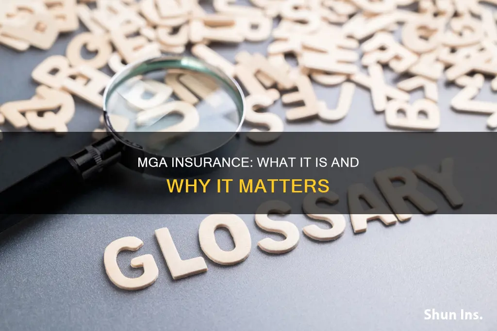 what is an mga as it applies to insurance