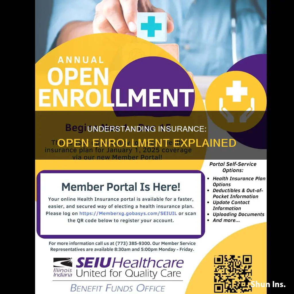 what is an open enrolment for insurance