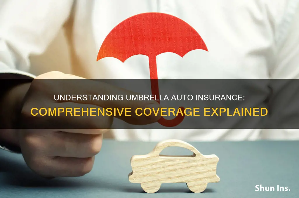 what is an umbrella auto insurance policy