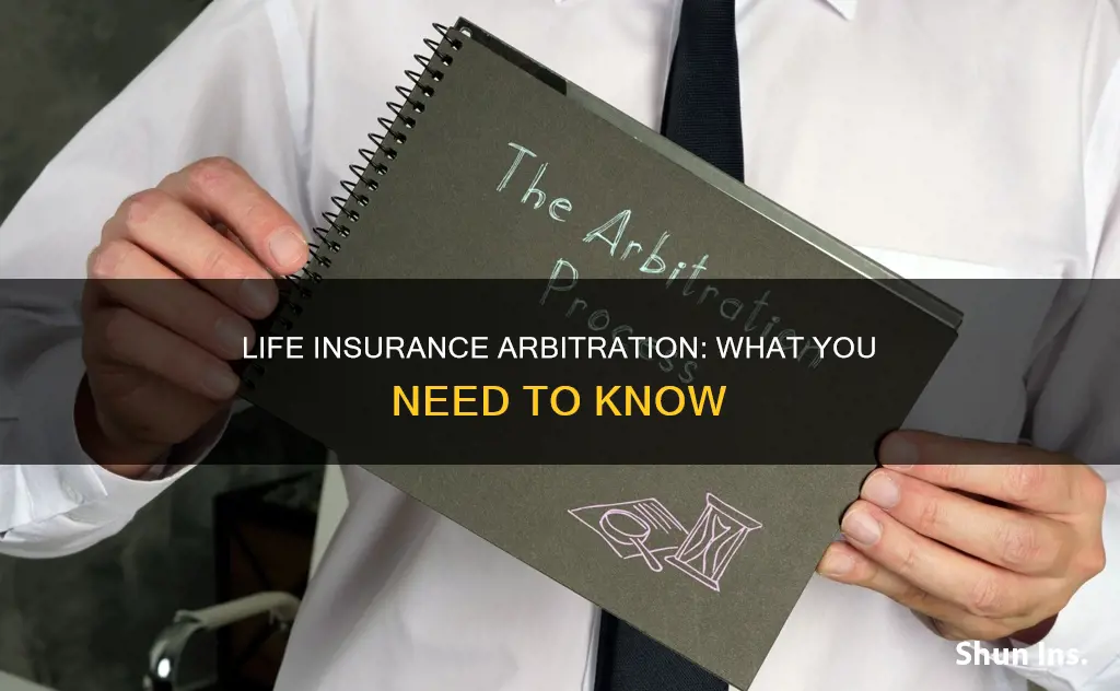 what is arbitration in life insurance