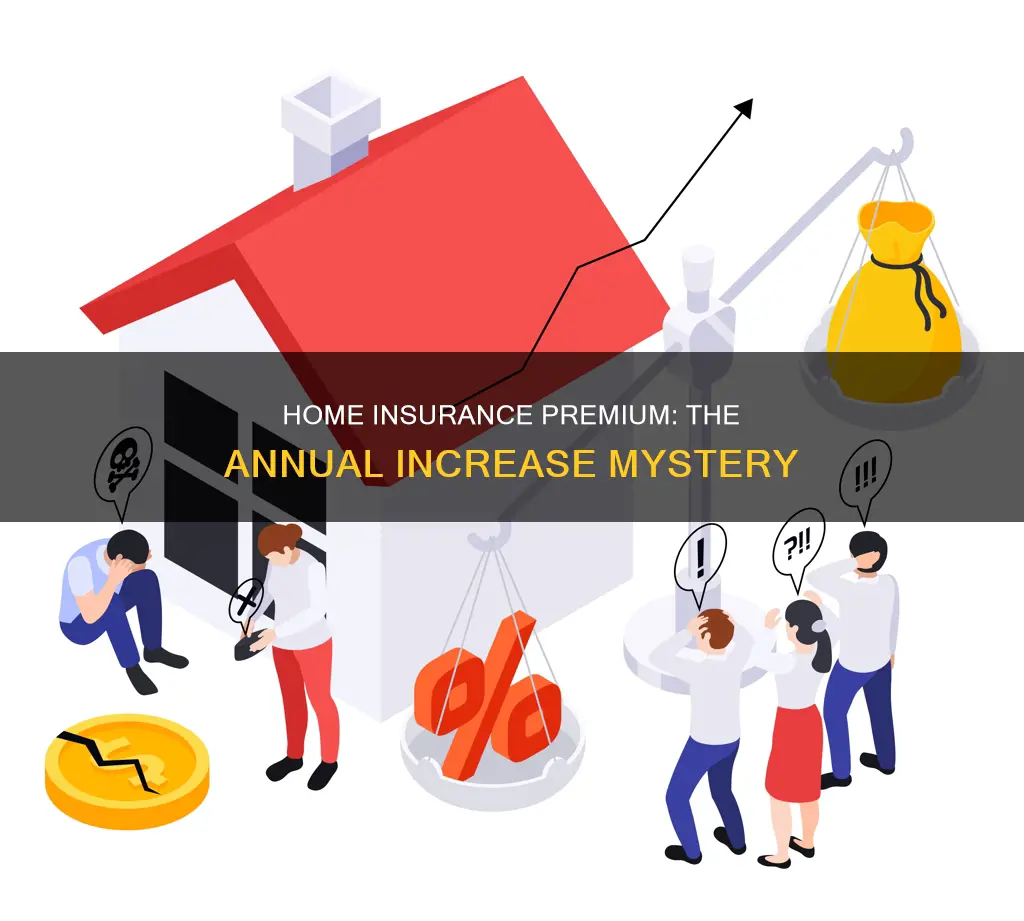 what is average annual increase in homeowners insurance premium