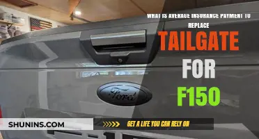 Insurance Reimbursement for F-150 Tailgate Replacement: How Much?