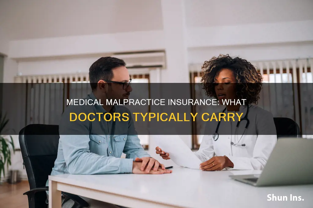 what is average medical malpractice insurance a doctor carries
