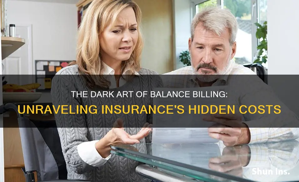 what is balance billing in insurance