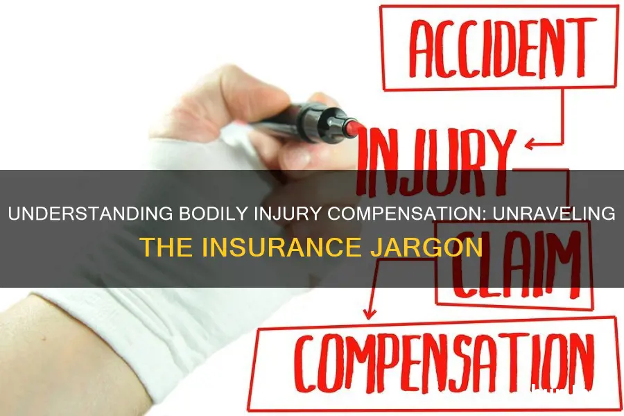 what is bodily injury compensation in insurance terms