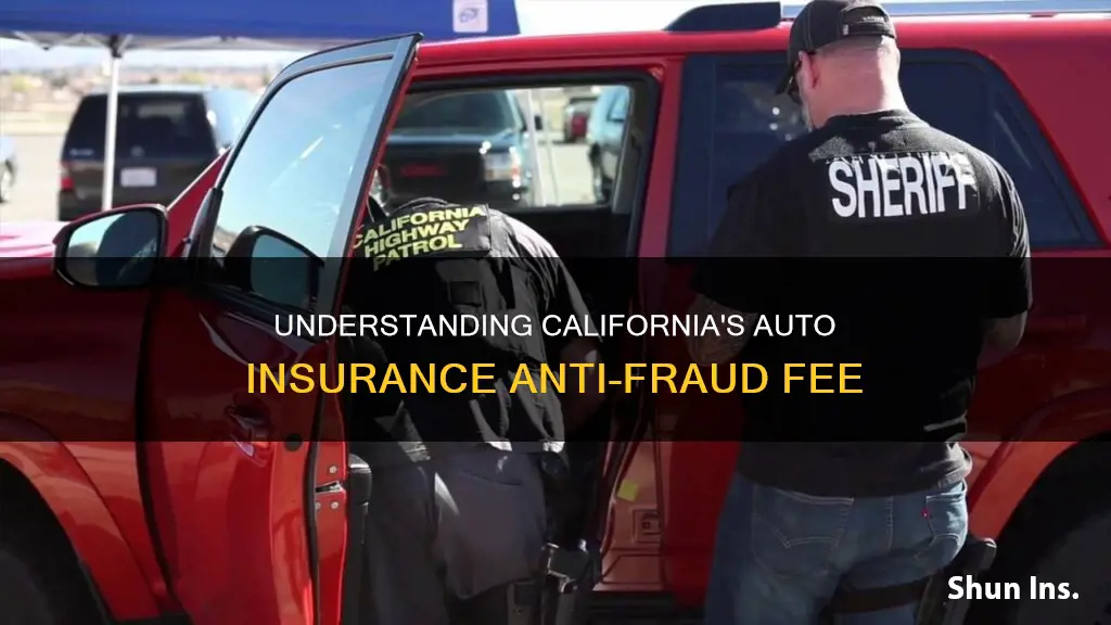 what is california auto insurance anti fraud fee