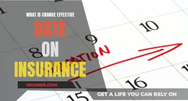 Insurance Change Effective Dates Explained