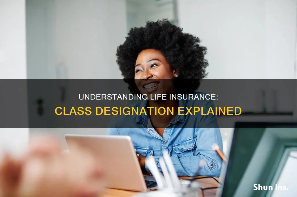 what is class designation in life insurance