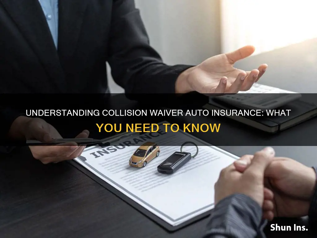 what is collision waiver auto insurance