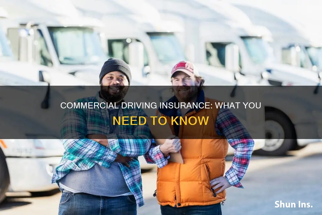 what is commercial driving insurance