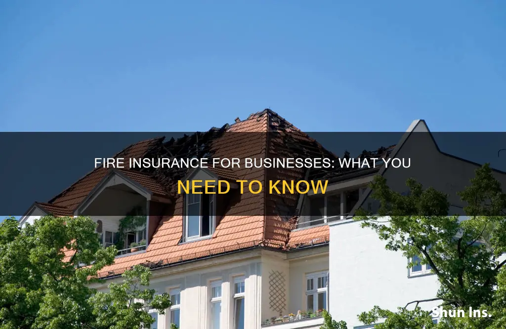 what is commercial fire insurance