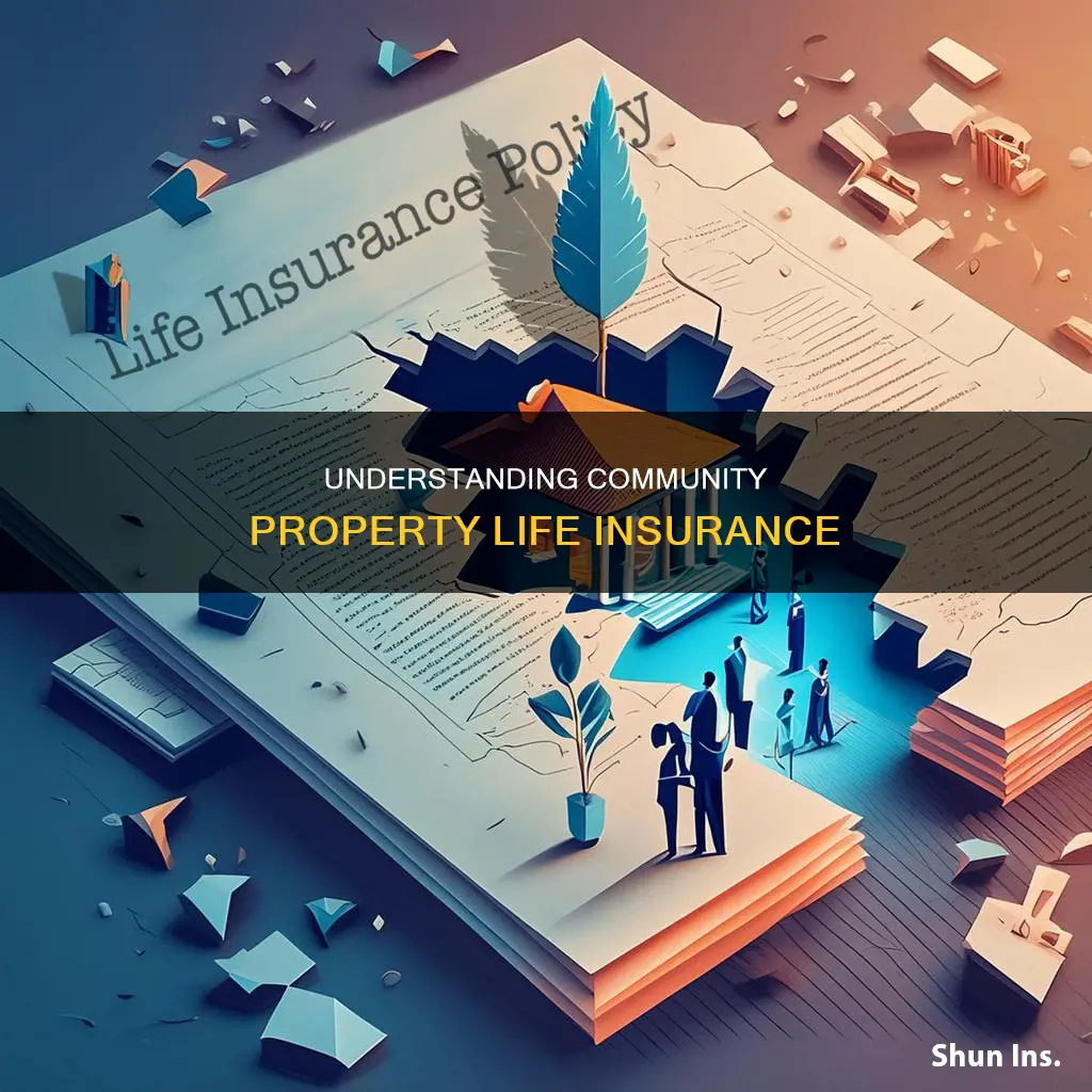 what is community property on life insurance