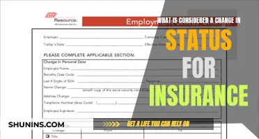 Insurance Status: What Changes It?