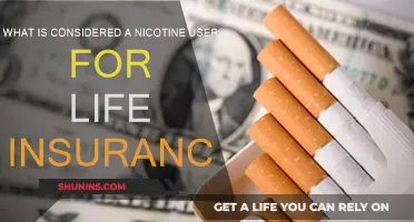 Nicotine Users: Life Insurance Considerations and Classifications