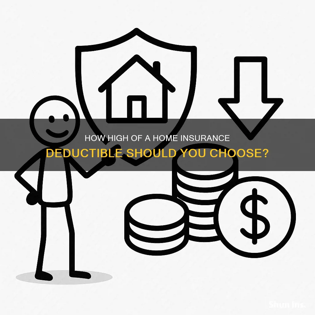 what is considered a reasonable homeowners insurance deductible