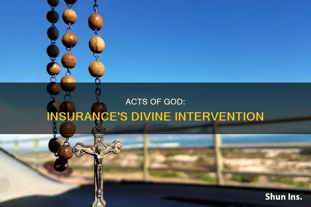 what is considered an act of god for insurance