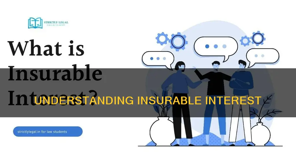 what is considered an insurable interest