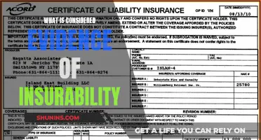 Insurability Evidence: What Counts?