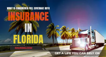 Full Coverage Auto Insurance: Florida's Definition