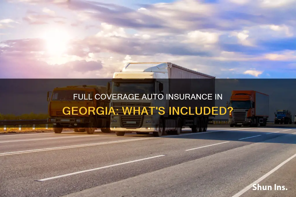 what is considered full coverage auto insurance in Georgia