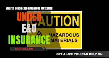 Hazardous Materials: E&O Insurance Coverage