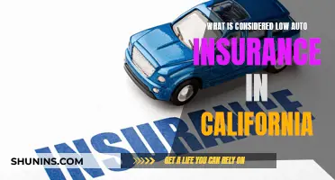 Auto Insurance in California: What's Considered Low?