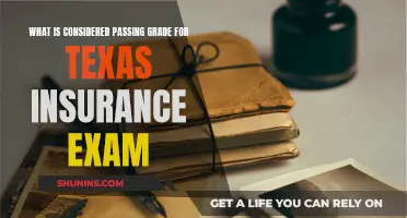 Texas Insurance Exam Passing Grade