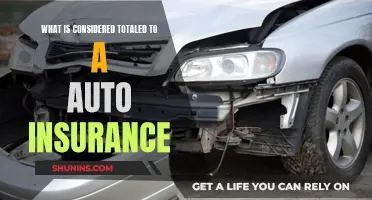 When Does an Auto Insurance Total a Car?