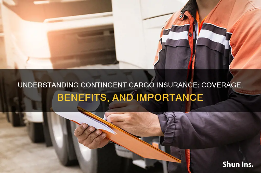 what is contingent cargo insurance