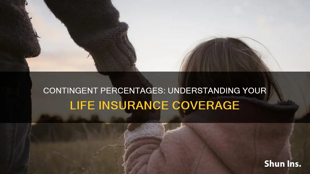 what is contingent percentage for life insurance