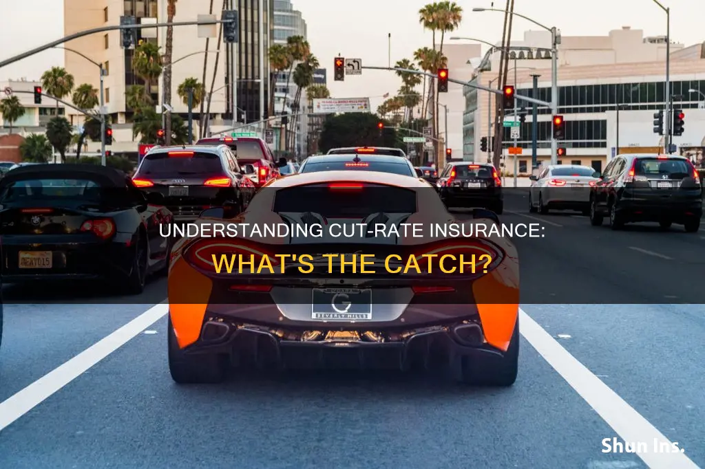 what is cut rate insurance