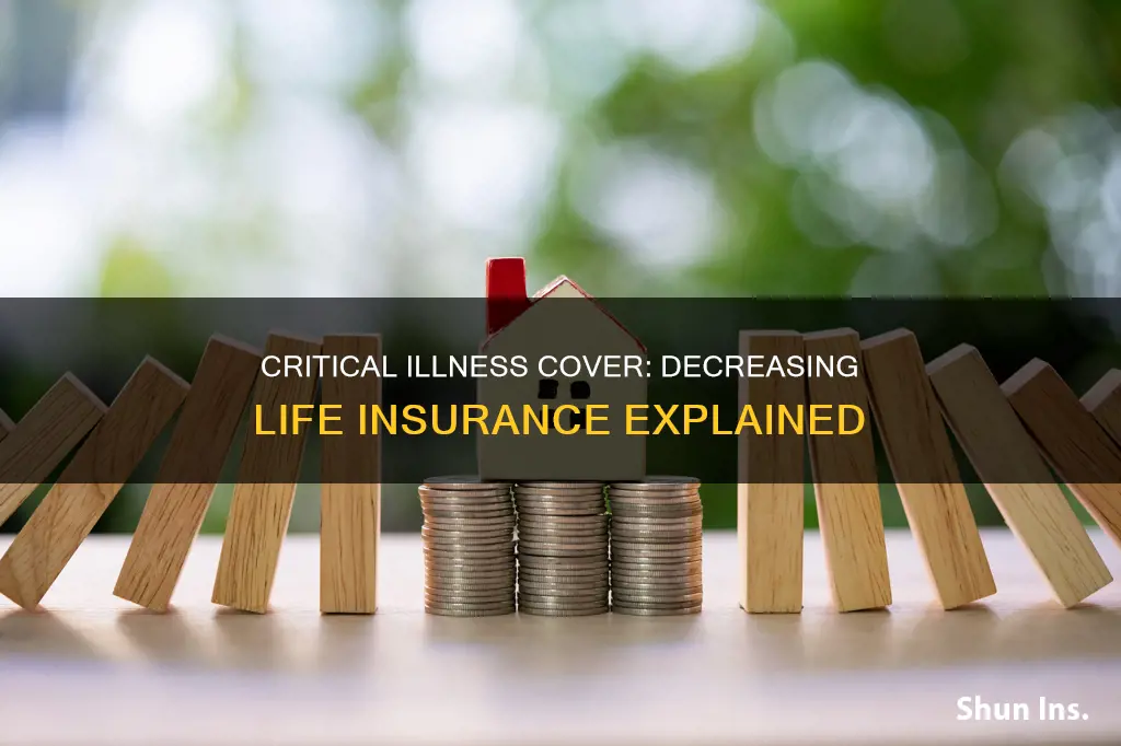 what is decreasing life insurance with critical illness cover