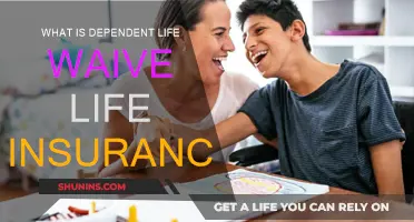 Life Insurance: Understanding the Dependent Waive Option