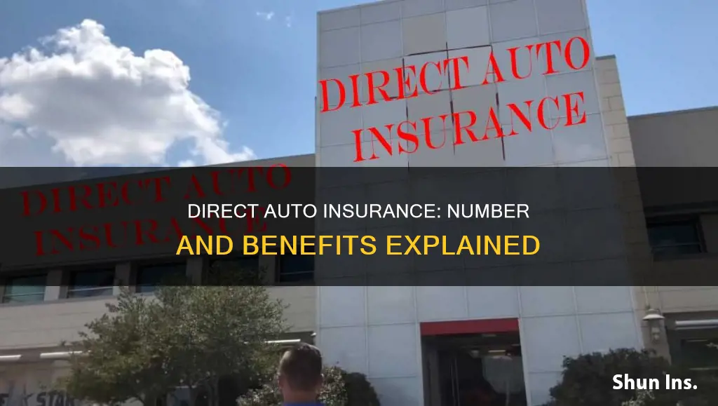 what is direct auto insurance number