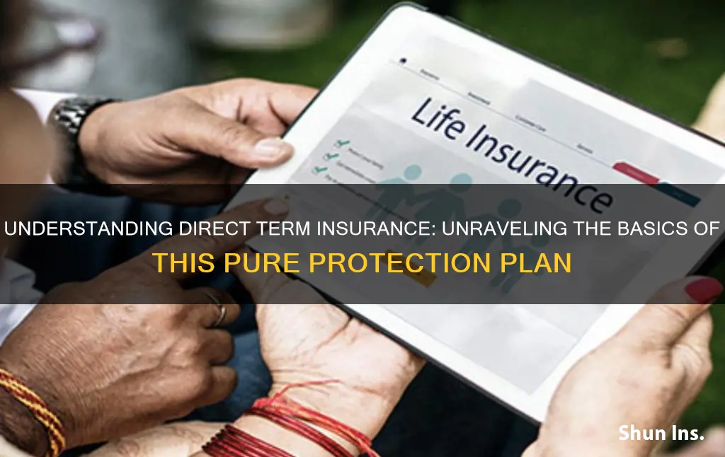 what is direct term insurance